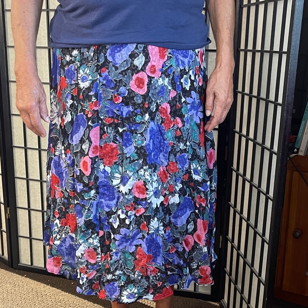 Indira Reversable Floral Women's Skirt